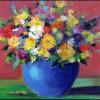"Fleurs de Provence", 24"x24", Acrylic on gallery canvas.  $725