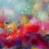 "Rhapsody", 24"x36"x1.5", Mixed Media. SOLD